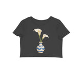 Ceramic Soul — Women's Crop Top - Black