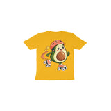 Avocado Wheels — Toddler T-shirt - Golden Yellow