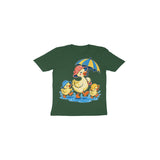 Puddle Duck Parade — Toddler T-shirt - Olive Green