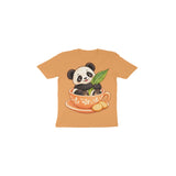 Teacup Panda — Toddler T-shirt - Mustard Yellow