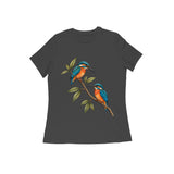 Birdsong — Women's Regular T-shirt - Black