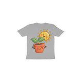 Sun Sprout Friends — Toddler T-shirt - Melange Grey