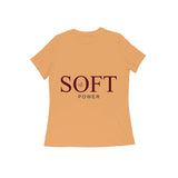 Soft Power — Women's Regular T-shirt - Mustard Yellow