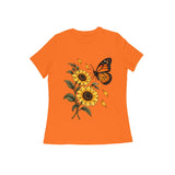 Sunlit Wings — Women's Regular T-shirt - Orange