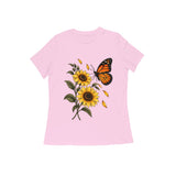 Sunlit Wings — Women's Regular T-shirt - Light Pink