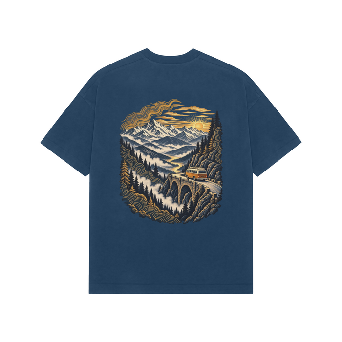 Valley Journey — Premium Oversized T-shirt