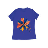 Pixel Petal — Women's Regular T-shirt - Royal Blue