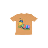 Colour Caterpillar — Toddler T-shirt - Mustard Yellow