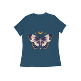 Lunar Wings — Women's Regular T-shirt - Navy Blue