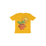 Sun Sprout Friends — Toddler T-shirt - Golden Yellow