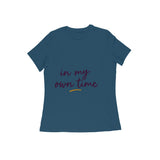 Own Time — Women's Regular T-shirt - Navy Blue