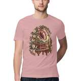 Veranda Melody — Regular Unisex T-shirt in Dusty Rose — model