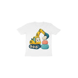 Pebble Builder — Toddler T-shirt - White