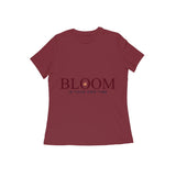 Bloom — In Your Own Time — Women's Regular T-shirt - Maroon