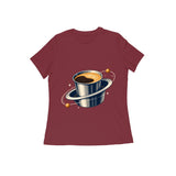 Filter Orbit — Women's Regular T-shirt - Maroon