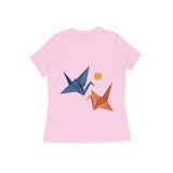 Paper Flight — Women's Regular T-shirt - Light Pink