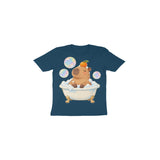 Capybara Bubble Club — Toddler T-shirt - Navy Blue