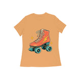 Roller Daydream — Women's Regular T-shirt - Mustard Yellow