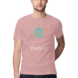 Orbit Prince — Regular Unisex T-shirt in Dusty Rose — model