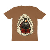 Train Wreath — Regular Unisex T-shirt - Chocolate Brown