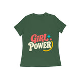 Girl Power — Women's Regular T-shirt - Olive Green