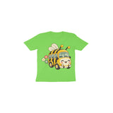 Bumble Bus — Toddler T-shirt - Liril Green