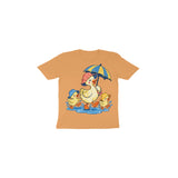 Puddle Duck Parade — Toddler T-shirt - Mustard Yellow
