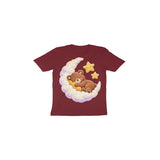 Cloud Cub Nap — Toddler T-shirt - Maroon