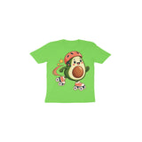 Avocado Wheels — Toddler T-shirt - Liril Green