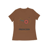 Orbit Princess — Women's Regular T-shirt - Coffee Brown