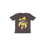 Banana Rocket — Toddler T-shirt - Charcoal Grey