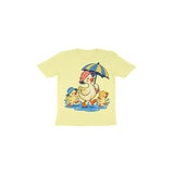 Puddle Duck Parade — Toddler T-shirt - Butter Yellow
