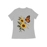 Sunlit Wings — Women's Regular T-shirt - Melange Grey