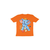 Cricket Elephant — Toddler T-shirt - Orange