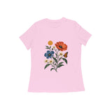 Wildflower Notes — Women's Regular T-shirt - Light Pink