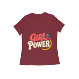 Girl Power — Women's Regular T-shirt - Maroon