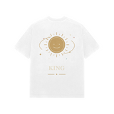 Orbit King — Premium Oversized T-shirt in White — model