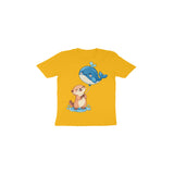 Whale Balloon Day — Toddler T-shirt - Golden Yellow