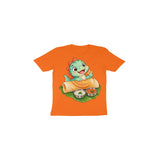 Dosa Dino — Toddler T-shirt - Orange