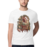 Veranda Melody — Regular Unisex T-shirt in White — model
