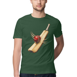 Seam and Willow — Regular Unisex T-shirt in Forest Green — model