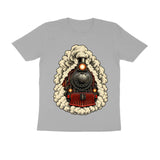 Train Wreath — Regular Unisex T-shirt - Melange Grey