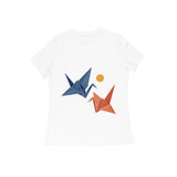 Paper Flight — Women's Regular T-shirt - White