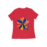 Pixel Petal — Women's Regular T-shirt - Red