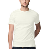 Everyday Ivory Tee — Regular Unisex T-shirt in Ivory — model