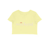 Weekend State — Women's Crop Top - Butter Yellow