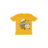 Bumble Bus — Toddler T-shirt - Golden Yellow