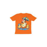 Puddle Duck Parade — Toddler T-shirt - Orange
