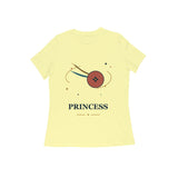 Orbit Princess — Women's Regular T-shirt - Butter Yellow