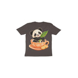 Teacup Panda — Toddler T-shirt - Charcoal Grey